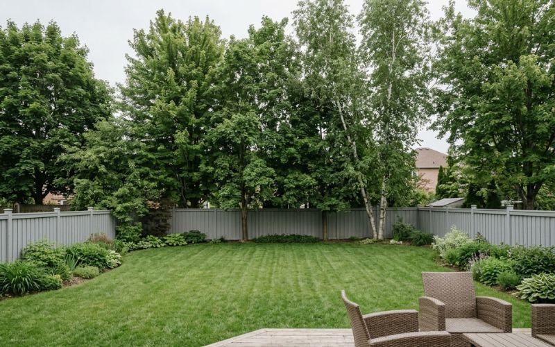 Typical Markham Backyard