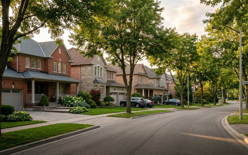 Markham move-up neighbourhoods where families upsize to.