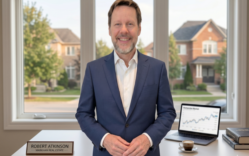 'Robert Atkinson: Markham real estate agent, 18 years experience.